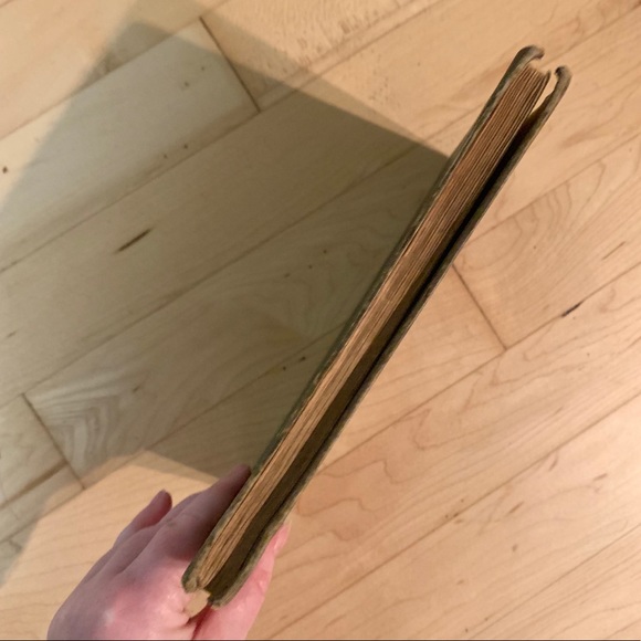 1901 Vintage Hardcover Schoolbook Green and Red - Picture 6 of 16